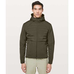 Lululemon Down for It All 700-Fill Jacket / Small / Dark Olive Hoodie